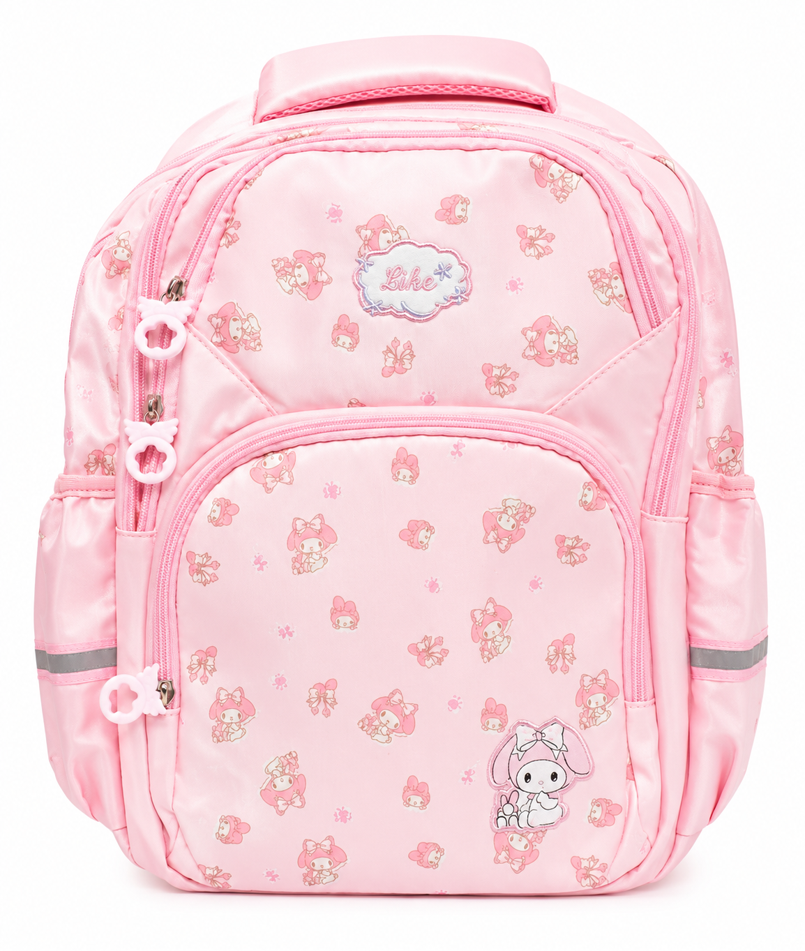 Cute Pink School Backpack for Girls | Lightweight Waterproof Travel Bag | Multi-Compartment Kids Backpack