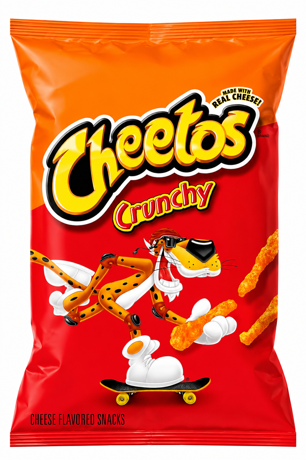 Cheetos Crunchy Cheese Flavored Snacks | Classic Crispy Corn Snack
