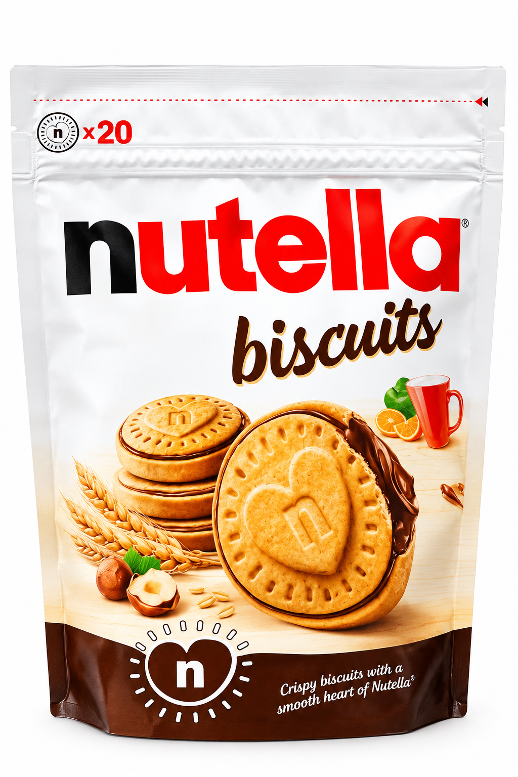 Nutella Biscuit Pouch 276g Imported