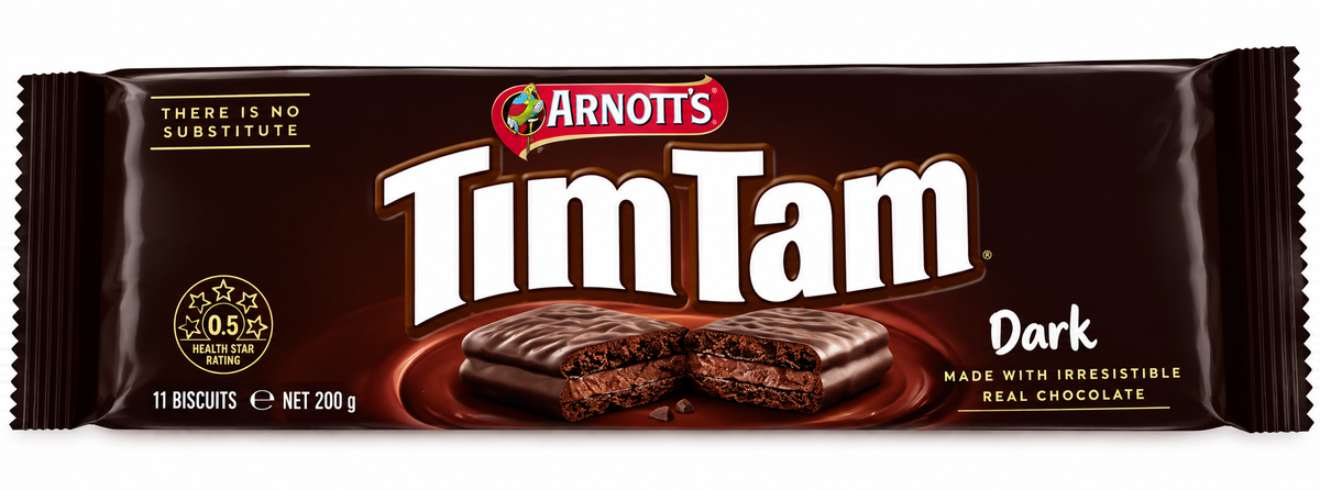 Arnott's Tim Tam Dark 163g