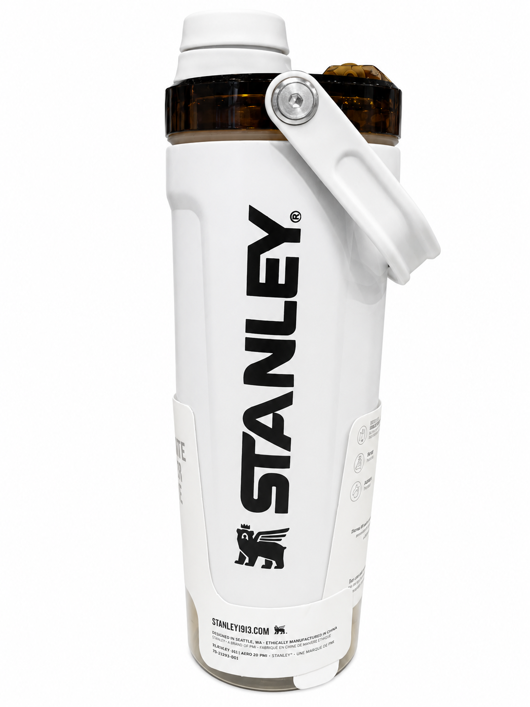 Stanley Activate Stainless Steel Insulated Gym Shaker with Supplement Storage, 600ml