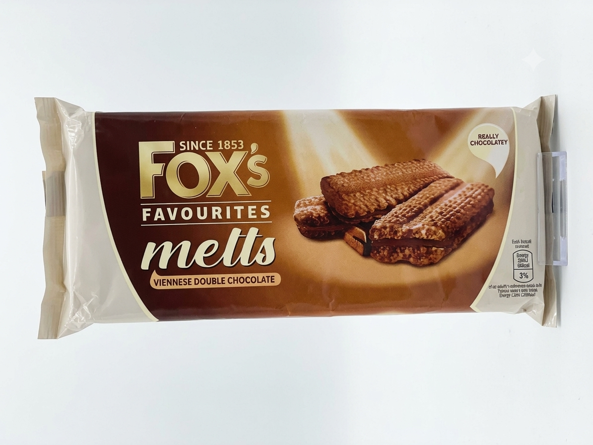 Fox's Viennese Double Chocolate Melts 120g