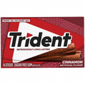 Trident Cinnamon Sugar free 14Sticks Imported