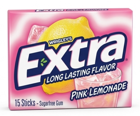 Extra Pink Lemonade 15sticks Sugar Free