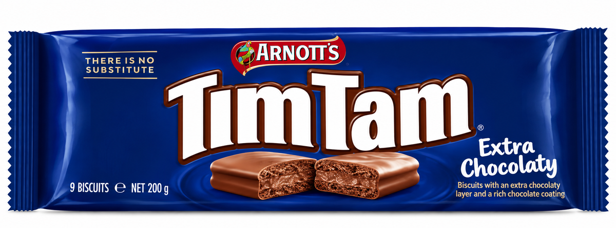 Arnott's Tim Tam Extra Chocolaty 200g
