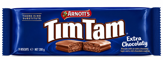 Arnott's Tim Tam Extra Chocolaty 200g