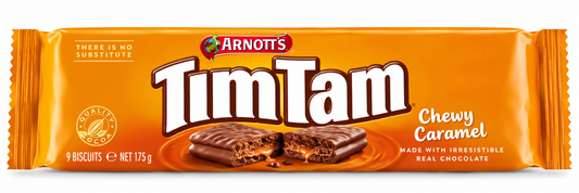Arnott's Tim Tam Chewy Caramel 175g