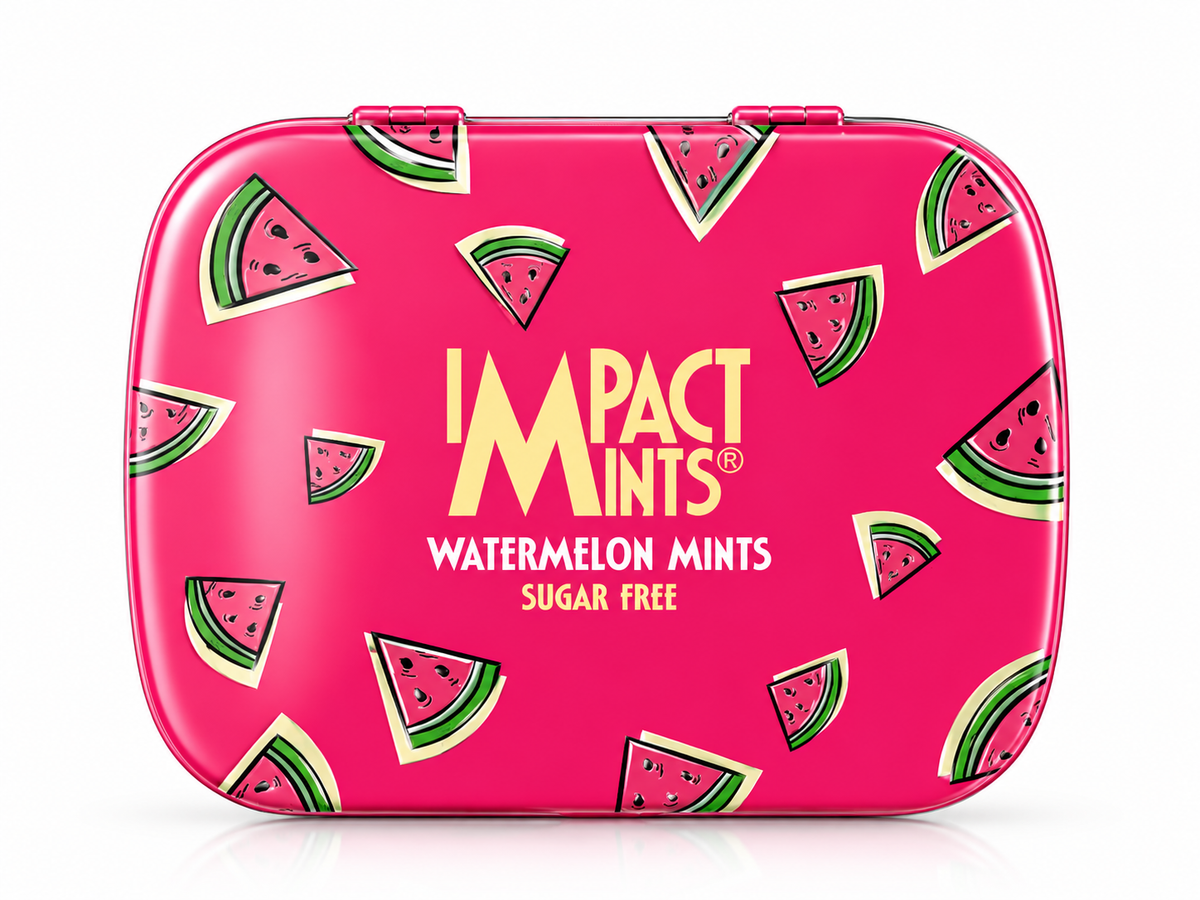 Impact Watermelon Mints Sugar Free 14g