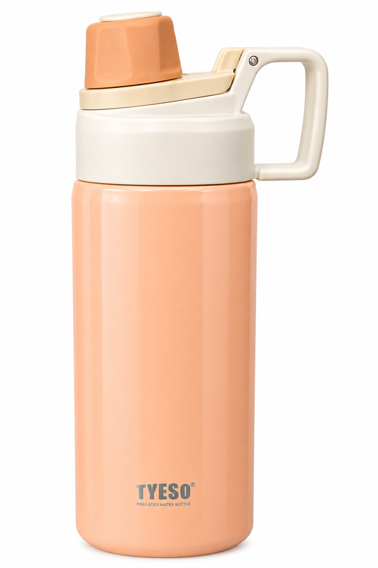 TYESO Premium Insulated Stainless Steel Water Bottle 600ml