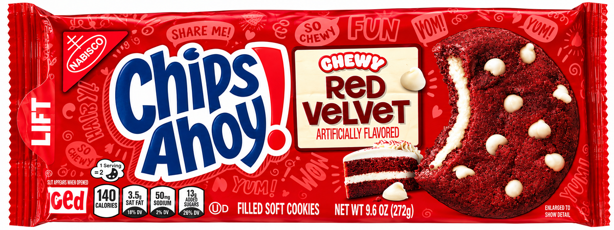 Chips Ahoy Red Velvet 272g