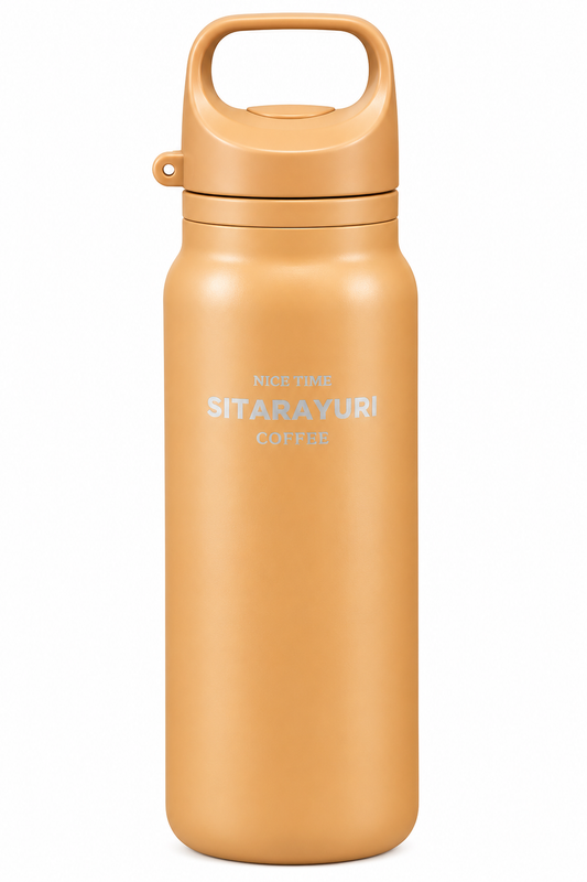 SITARAYURI Coffee 500ml Vacuum Insulated Water Bottle
