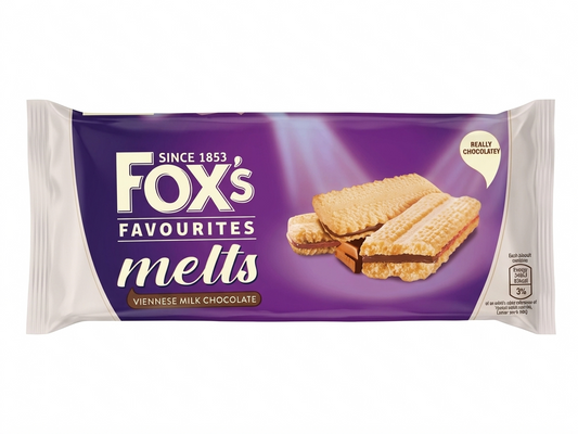 Fox's Viennese Milk Chocolate Melts 120g
