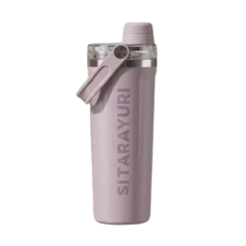 SITARAYURI 800ml Insulated Tumbler ZF-087 Stainless Steel Bottle with Straw
