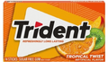 Trident Tropical Twist Sugar free 14Sticks Imported