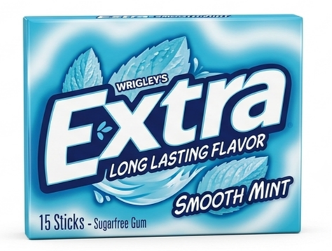 Extra Smooth Mint 15sticks Sugar Free