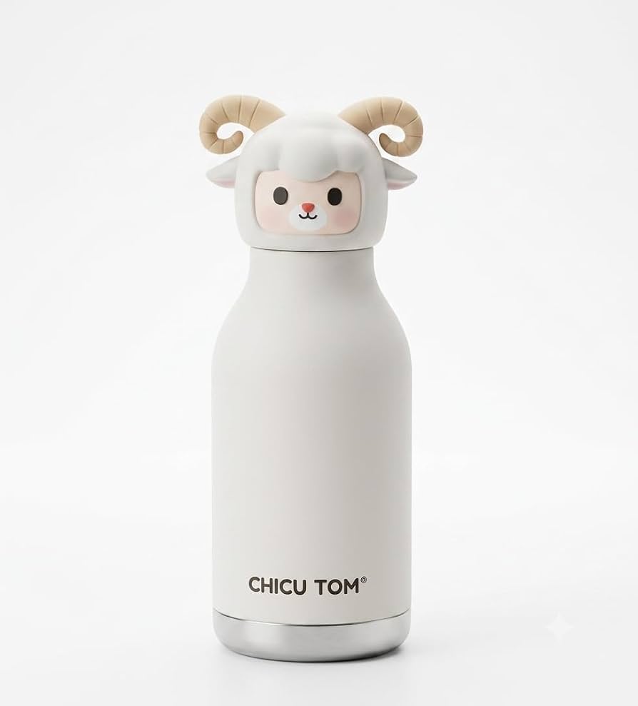 The Chicu Tom Panda insulated Stainless Steel Water Bottle 480ml